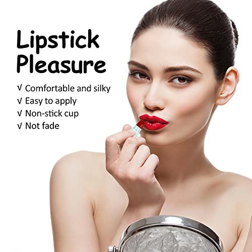 Mini Pill Lipstick, Waterproof Long Lasting Easy To Color Mini Capsule Lipstick