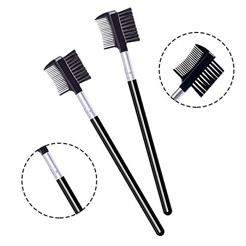 Eyelash Comb and Eyebrow brush, Eyelash Brush Comb Set (1PCS)
