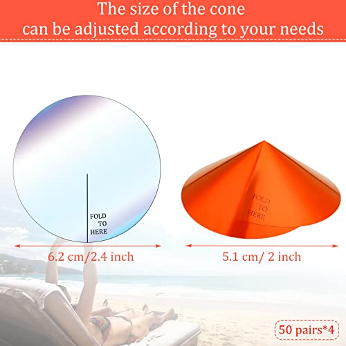 200 Pairs Tanning Eye Stickers Disposable Tanning Eye Protection Tanning Bed ...