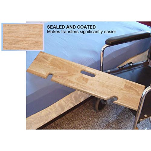 Slide Transfer Board, Wooden Transfer Board Assist Device of Seniors and Hand...