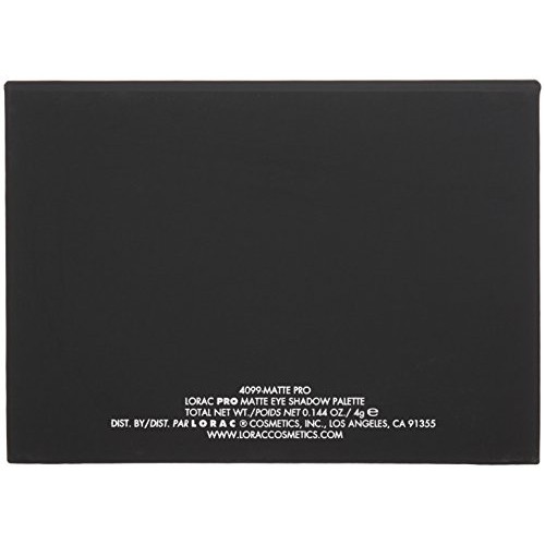 LORAC PRO Matte Eye Shadow Palette