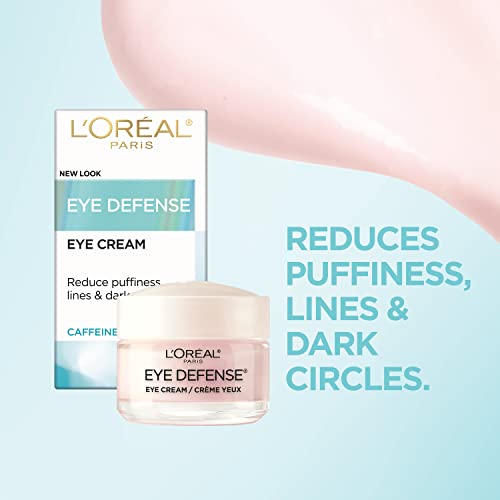 Eye Cream to Reduce Puffiness, Lines and Dark Circles, L'Oreal Paris Skincare...