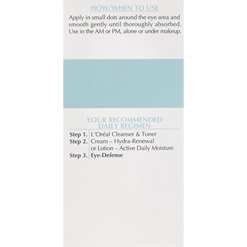 Eye Cream to Reduce Puffiness, Lines and Dark Circles, L'Oreal Paris Skincare...