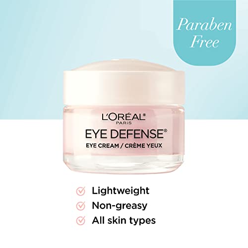 Eye Cream to Reduce Puffiness, Lines and Dark Circles, L'Oreal Paris Skincare...