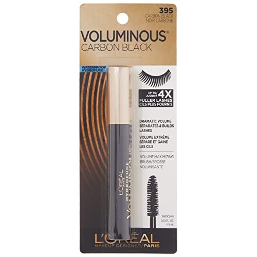 L’Oreal Paris Makeup Voluminous Original Volume Building Waterproof Mascara, ...