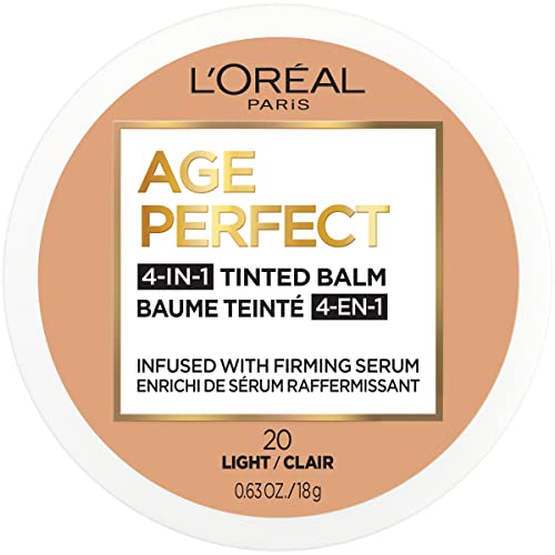 L'Oreal Paris Age Perfect 4-in-1 Tinted Face Balm Foundation Anti-Aging Light...