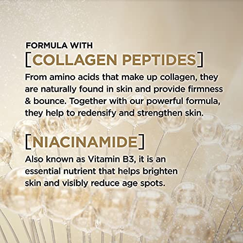 L'Oreal Paris Age Perfect Collagen Expert Night Moisturizer, Anti-Sagging & E...