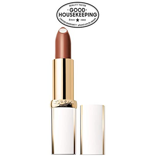 L'Oreal Paris Age Perfect Luminous Hydrating Lipstick, Brilliant Brown, 0.13 ...