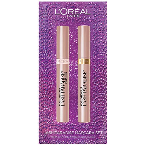 L'Oreal Paris Cosmetics Voluminous Lash Paradise Lash Primer & Mascara Holida...