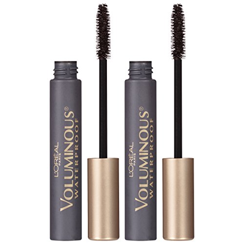 L'Oreal Paris Cosmetics Voluminous Volume Building Waterproof Mascara, Black,...