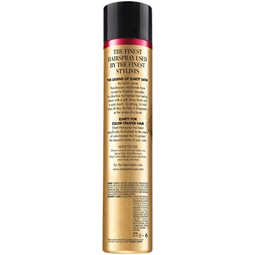L'Oreal Paris Elnett Satin Extra Strong Hold Hairspray - Color Treated Hair 1...