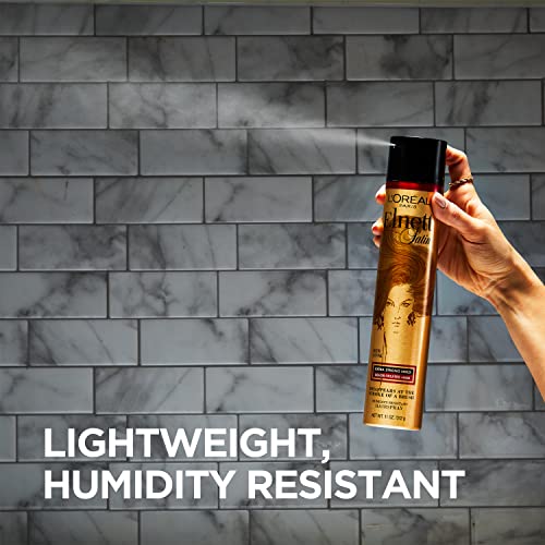 L'Oreal Paris Elnett Satin Extra Strong Hold Hairspray - Color Treated Hair 1...