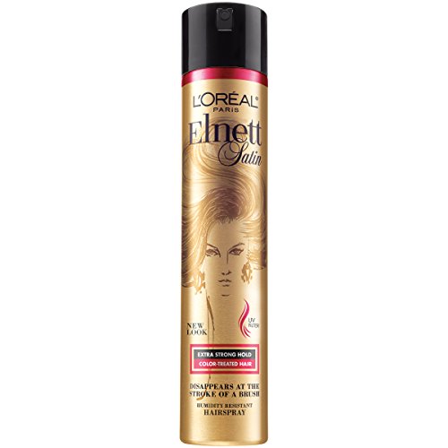 L'Oreal Paris Elnett Satin Extra Strong Hold Hairspray - Color Treated Hair 1...