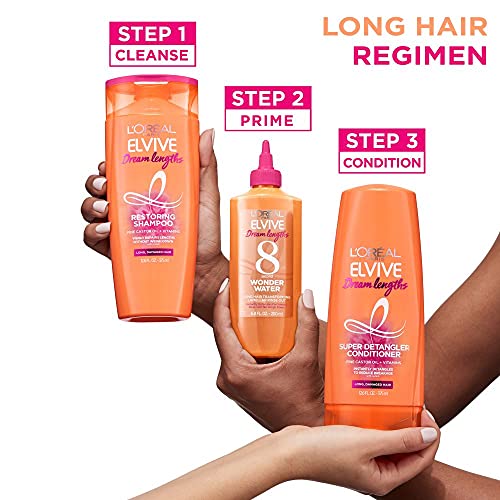 L'Oreal Paris Elvive Dream Lengths Shampoo and Conditioner Kit for Long, Dama...