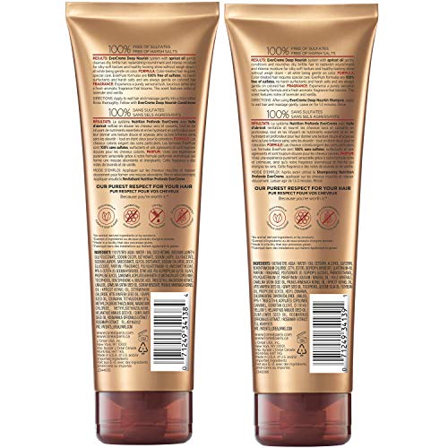 L'Oreal Paris EverCreme Sulfate Free Shampoo and Conditioner Kit for Dry Hair...