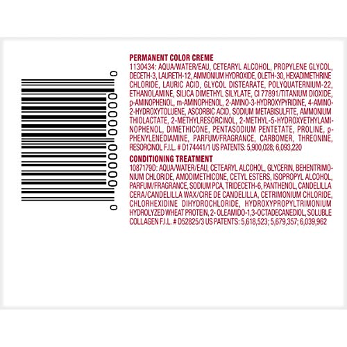 L'Oreal Paris Excellence Creme Permanent Hair Color, 6RB Light Reddish Brown,...