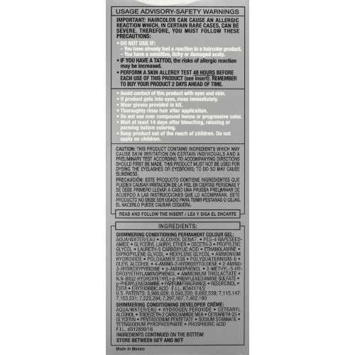 L'Oreal Paris Feria Multi-Faceted Shimmering Permanent Hair Color, 36 Deep Bu...