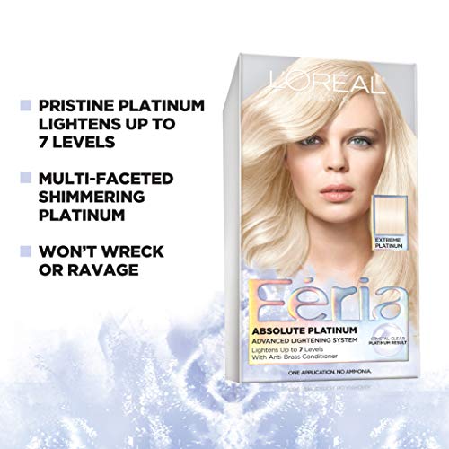 L'Oreal Paris Feria Multi-Faceted Shimmering Permanent Hair Color, Extreme Pl...