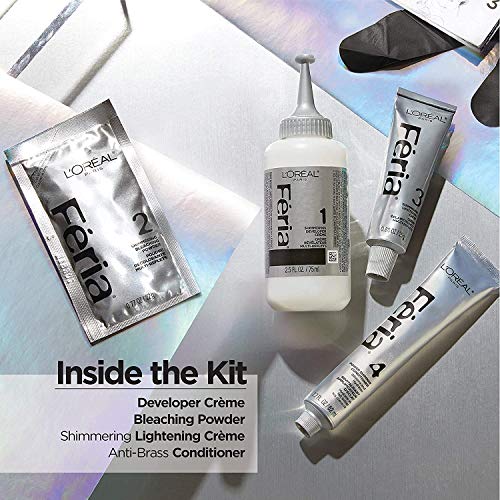 L'Oreal Paris Feria Multi-Faceted Shimmering Permanent Hair Color, Extreme Pl...