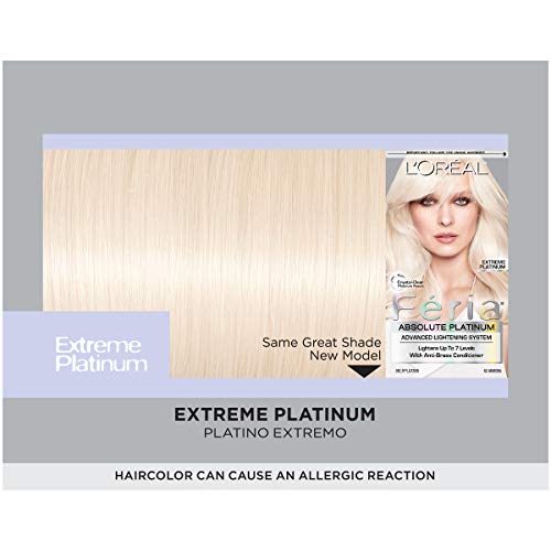 L'Oreal Paris Feria Multi-Faceted Shimmering Permanent Hair Color, Extreme Pl...