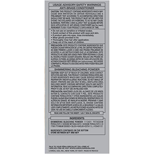 L'Oreal Paris Feria Multi-Faceted Shimmering Permanent Hair Color, Extreme Pl...