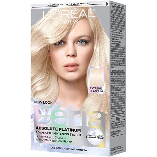 L'Oreal Paris Feria Multi-Faceted Shimmering Permanent Hair Color, Extreme Pl...