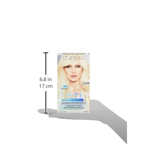 L'Oreal Paris Feria Multi-Faceted Shimmering Permanent Hair Color, Extreme Pl...