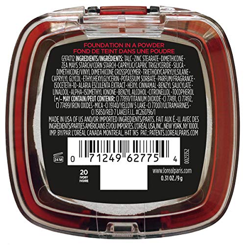 L'Oreal Paris Infallible Fresh Wear Foundation in a Powder, Up to 24H Wear, I...