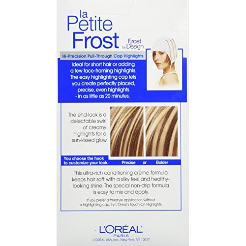L'Oreal Paris Le Petite Frost Pull-Through Cap Highlights For Short Hair, H55...