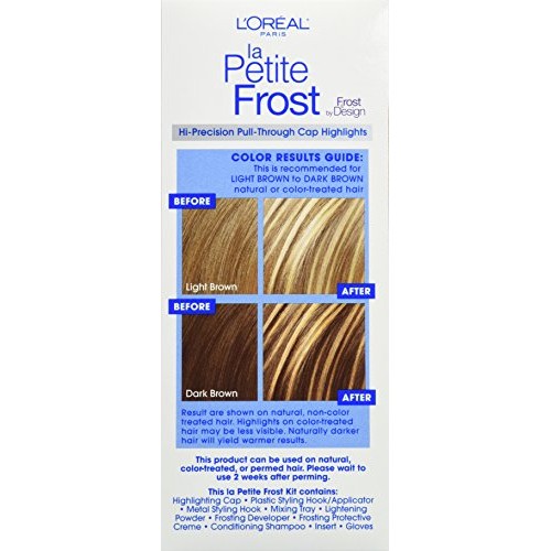 L'Oreal Paris Le Petite Frost Pull-Through Cap Highlights For Short Hair, H55...