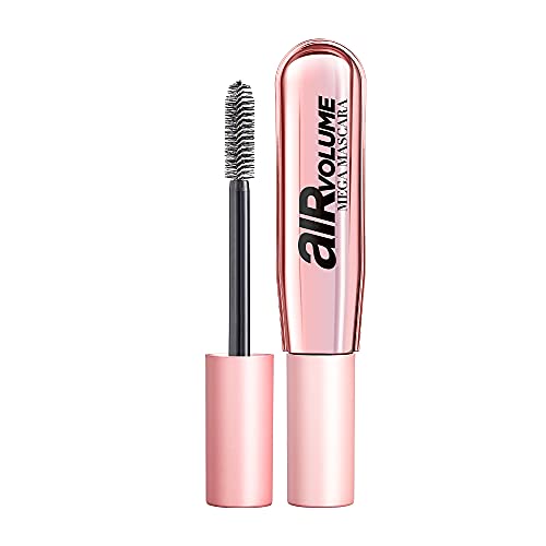 L'Oreal Paris Lightweight Mega Volume Washable Mascara Black, Washable Black,...