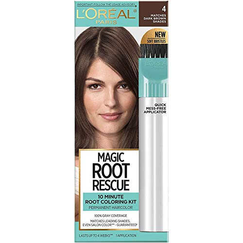 L'Oreal Paris Magic Root Rescue 10 Minute Root Hair Coloring Kit, Permanent H...