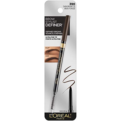 L'Oreal Paris Makeup Brow Stylist Definer Waterproof Eyebrow Pencil, Ultra-Fi...