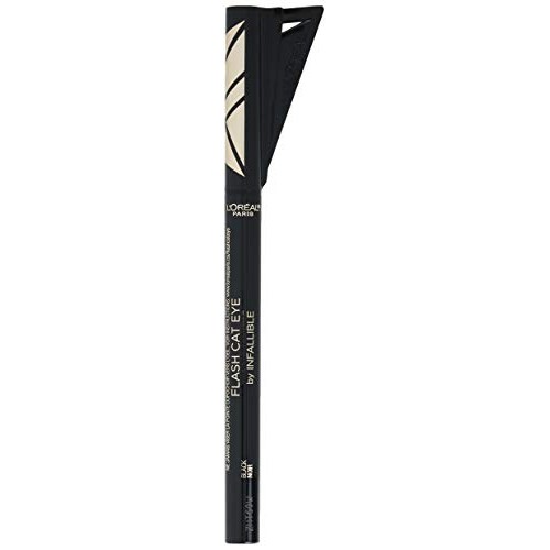 L'Oreal Paris Makeup Infallible Flash Cat Eye Waterproof Liquid Eyeliner, Black