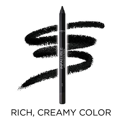 L'Oreal Paris Makeup Infallible Pro-Last Pencil Eyeliner, Waterproof and Smud...