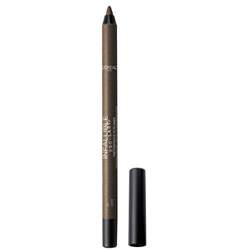 L'Oreal Paris Makeup Infallible Pro-Last Pencil Eyeliner, Waterproof and Smud...