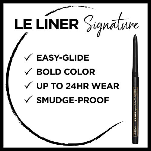 L'Oreal Paris Makeup Le Liner Signature Mechanical Eyeliner, Easy-Glide, Smud...