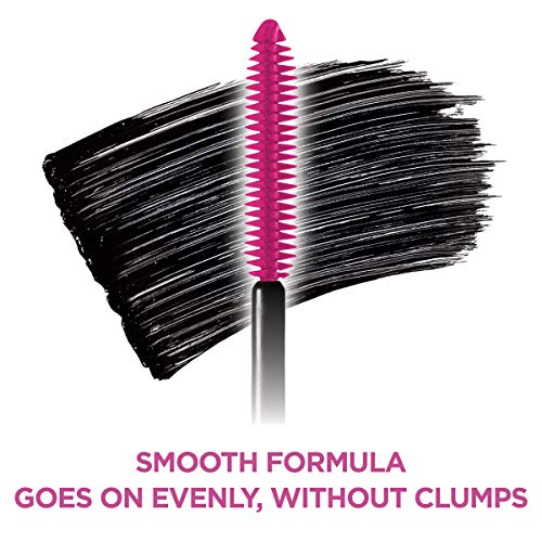 L'Oreal Paris Makeup Telescopic Original Lengthening Mascara, Blackest Black,...