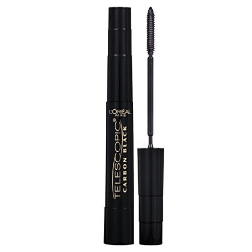 L'Oreal Paris Makeup Telescopic Original Lengthening Mascara, Carbon Black, 0...