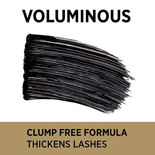L'Oreal Paris Makeup Voluminous Original Volume Building Mascara, Blackest Bl...