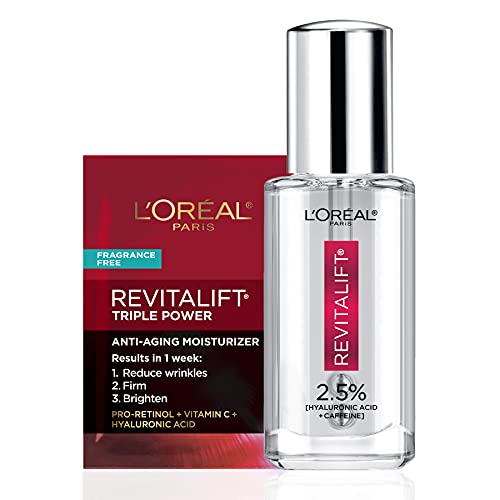 L'Oreal Paris Revitalift Hyaluronic Acid + Caffeine Hydrating Eye Serum with ...