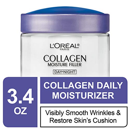 L'Oreal Paris Skincare Collagen Face Moisturizer, Day and Night Cream, Anti-A...