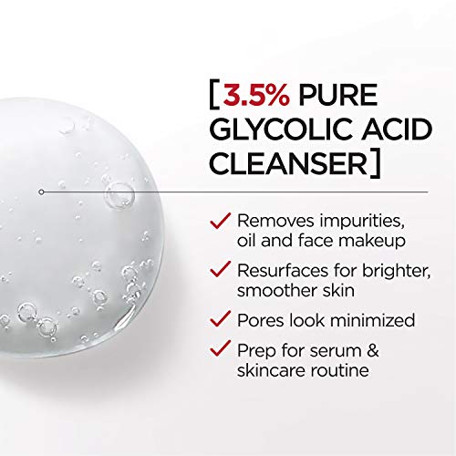 L'Oreal Paris Skincare Revitalift Derm Intensives Gel Cleanser with 3.5% Pure...