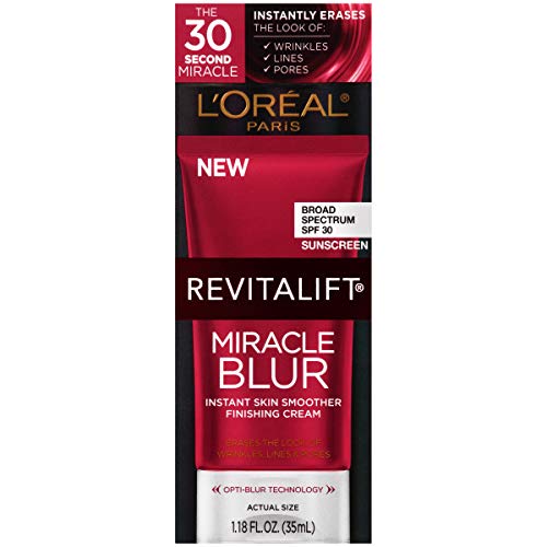 L'Oreal Paris Skincare Revitalift Miracle Blur Instant Skin Smoother Primer, ...