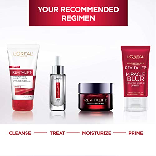 L'Oreal Paris Skincare Revitalift Miracle Blur Instant Skin Smoother Primer, ...