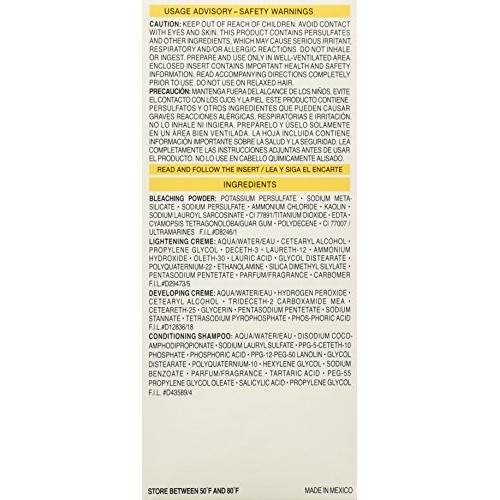 L'Oreal Paris Super Blonde Creme Lightening Kit, 205 Light Brown To Light Blonde