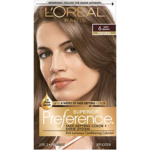 L'Oreal Paris Superior Preference Fade-Defying + Shine Permanent Hair Color, ...