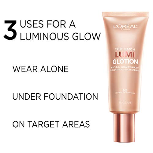 L'Oreal Paris True Match Lumi Glotion Natural Glow Enhancer Lotion, Light, 1....