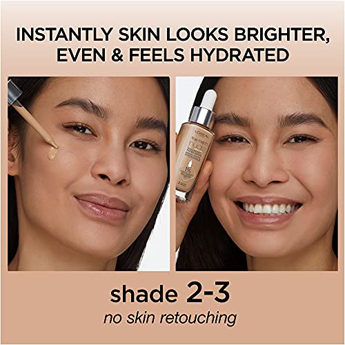 L'Oreal Paris True Match Nude Hyaluronic Tinted Serum Foundation with 1% Hyal...