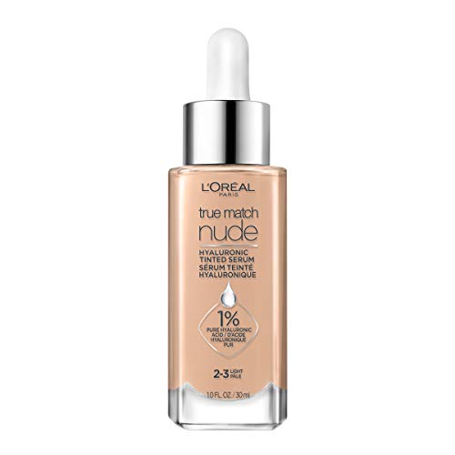 L'Oreal Paris True Match Nude Hyaluronic Tinted Serum Foundation with 1% Hyal...